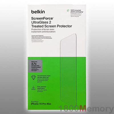 1. Belkin Screen Force UltraGlass2