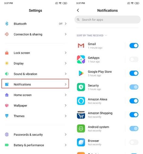 1. Block Push Notifications in MIUI 11