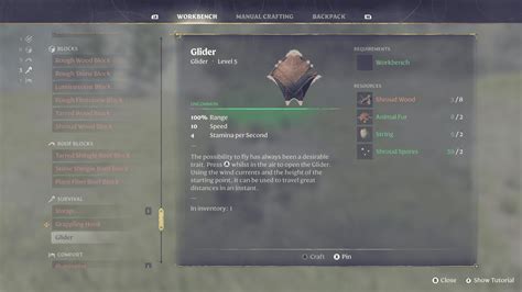 1. Get the Glider and Grappling Hook ASAP