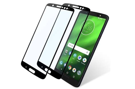 1. Niyattn Moto G6 Plus Screen Protector Full Coverage