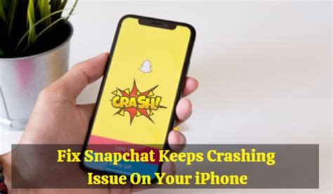 10 Tips to Fix Snapchat Crashing Issue on iPhone