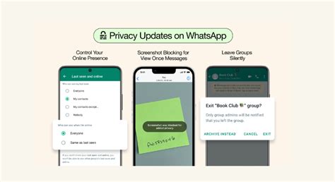 3 New Privacy Features in WhatsApp