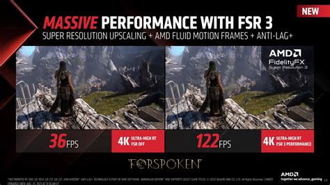 AMD FSR 3.1 improvements