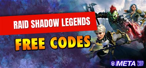 Active codes in RAID Shadow Legends