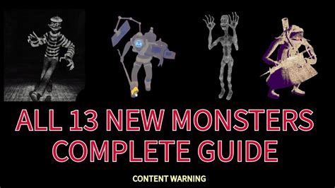 All Content Warning monsters