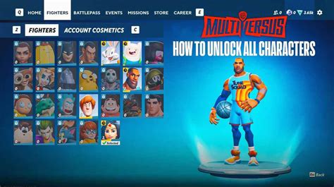 All MultiVersus characters and how to unlock them