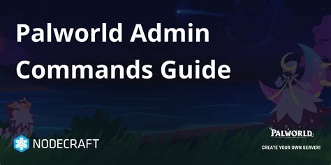 All Palworld admin commands