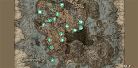 All dungeon locations in Shadow Of The Erdtree
