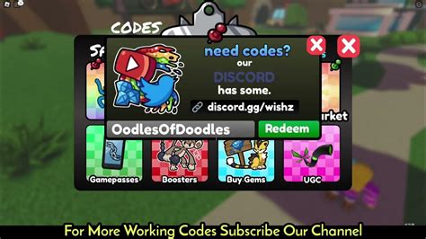 All working Doodle World codes