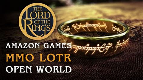 Amazon Announces Lord of the Rings Open World MMO