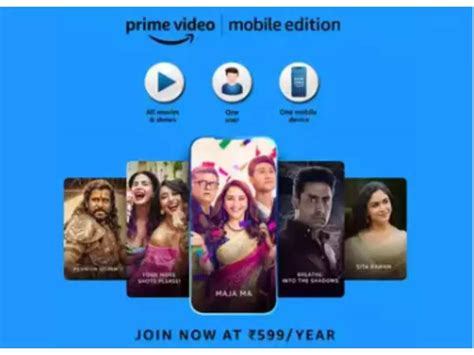 Amazon Prime Video Mobile Edition Benefits