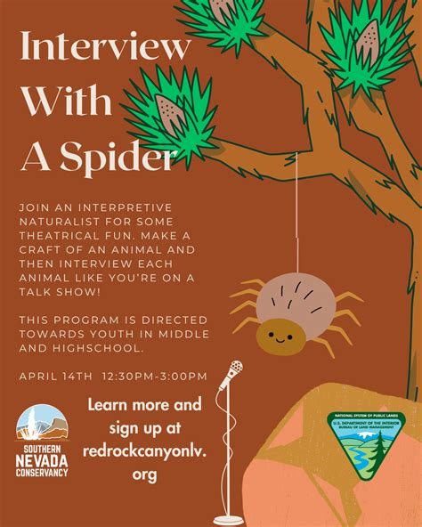 An interview with a spider
