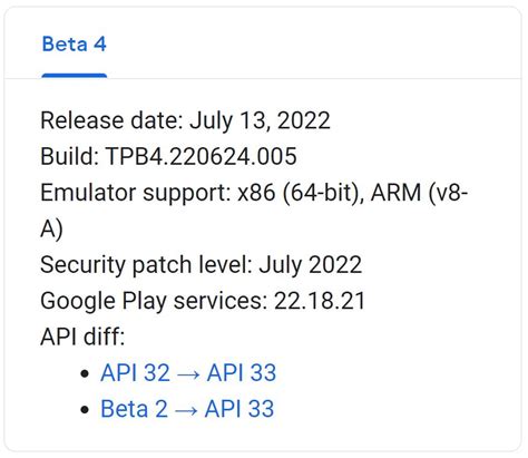 Android 13 Beta 4 Now Rolling Out