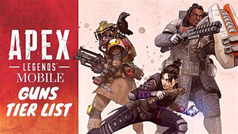Apex Legends Mobile: All the Guns Available in the Game