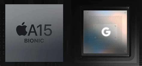 Apple A15 Bionic vs Google Tensor Chip: GeekBench ML Scores