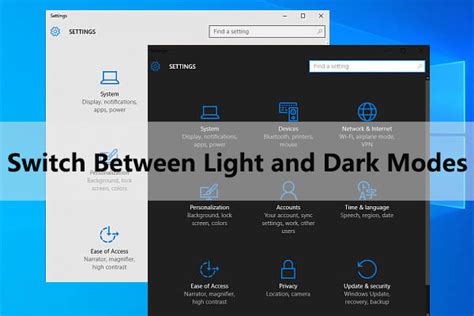Automatically Switch Between Dark and Light Mode on Windows 10