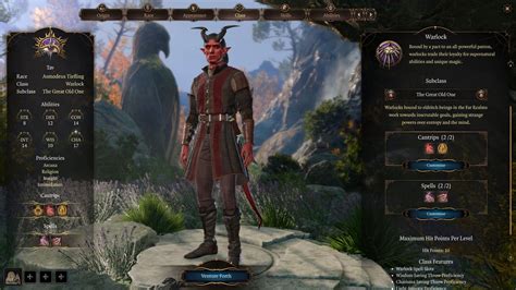 Baldur&rsquo;s Gate 3 Warlock build basics