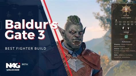 Baldur&rsquo;s Gate 3 best Fighter build