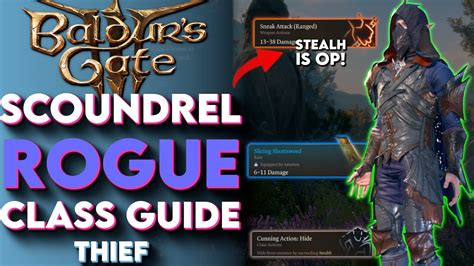 Baldur&rsquo;s Gate 3 best Rogue build