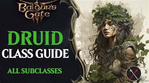 Baldur’s Gate 3 Druid Class Guide