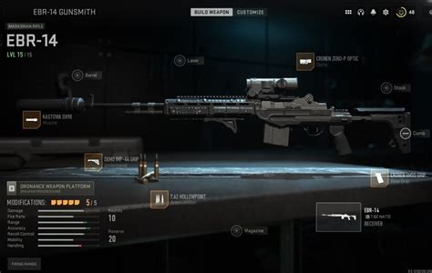 Best EBR-14 loadout in Modern Warfare 2