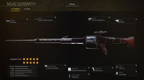 Best MG42 Warzone loadout