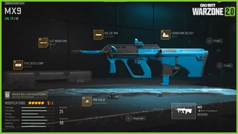 Best MX9 loadout build in Warzone 2