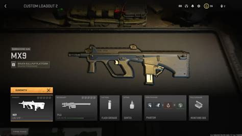 Best MX9 loadout in Modern Warfare 2