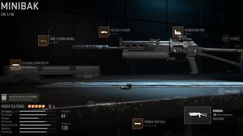 Best Minibak loadout build in Warzone 2
