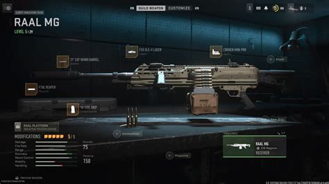 Best Raal MG loadout in Warzone 2