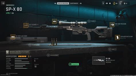 Best SP-X 80 loadout in Modern Warfare 2