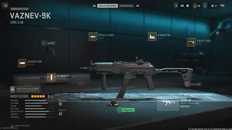 Best Vaznev-9K loadout in Modern Warfare 2