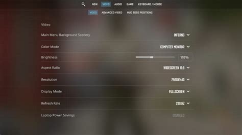 Best Video Settings for Counter-Strike 2