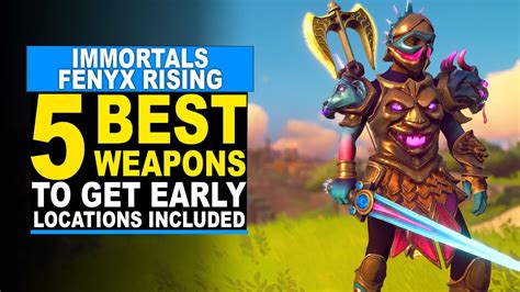 Best weapons in Immortals Fenyx Rising