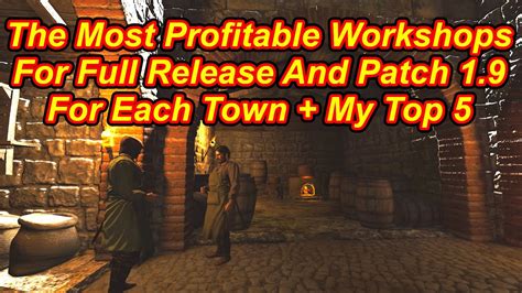 Best workshops in Bannerlord for each town