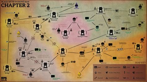 Black Myth Wukong Chapter 2 map