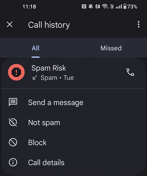 Block Spam Calls using Built-in Phone Dialer