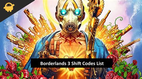 Borderlands 3 Shift Codes list