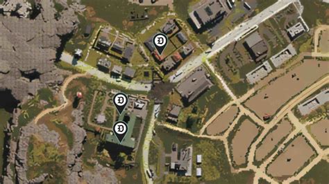 Brookham weapon and armor crates location and map