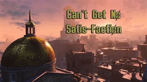 Can’t Get No Satis-Faction