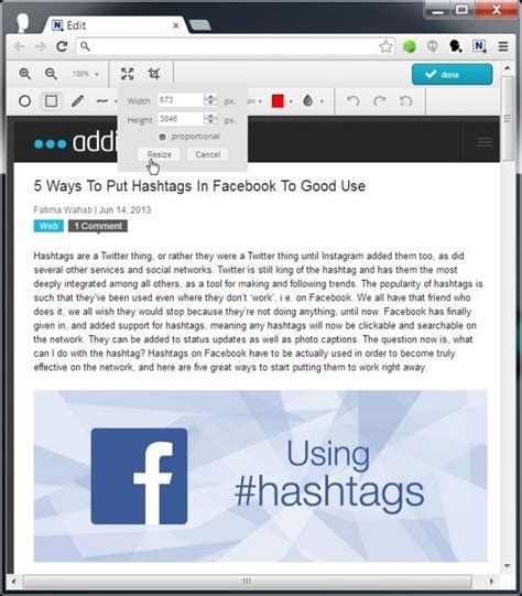 Capture and Edit Screenshots in Chrome