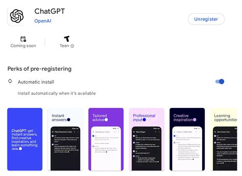 ChatGPT for Android Arriving Soon!