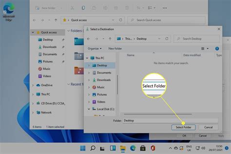 Choose Downloads Folder in Windows 11