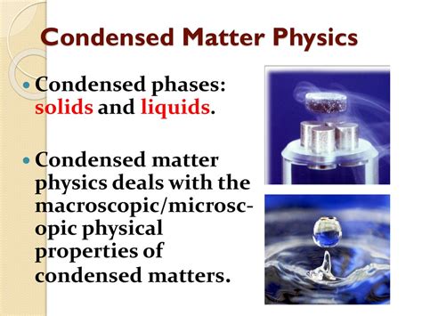 Condensed matter physics and Half-Life