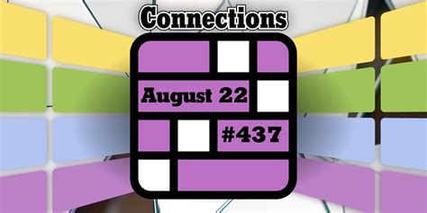 Connections hints for Sunday 25th August