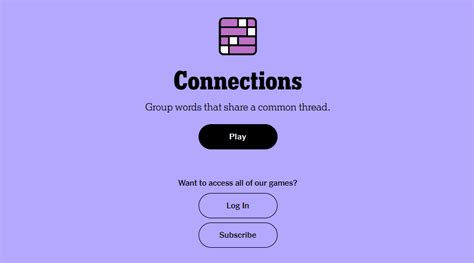 Connections words on Friday, April 19