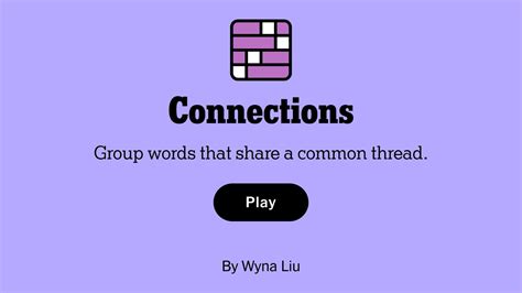 Connections words on Sunday, April 21