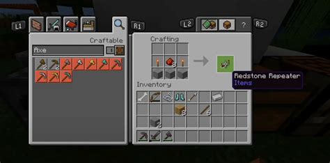Craft a Redstone Repeater in Minecraft Today