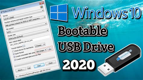 Create Windows 10 Bootable USB Drive