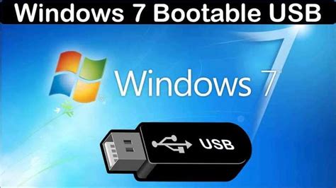 Create a Bootable Windows 7 USB Drive